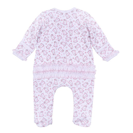 My Little Boo Zip Footie-Pink