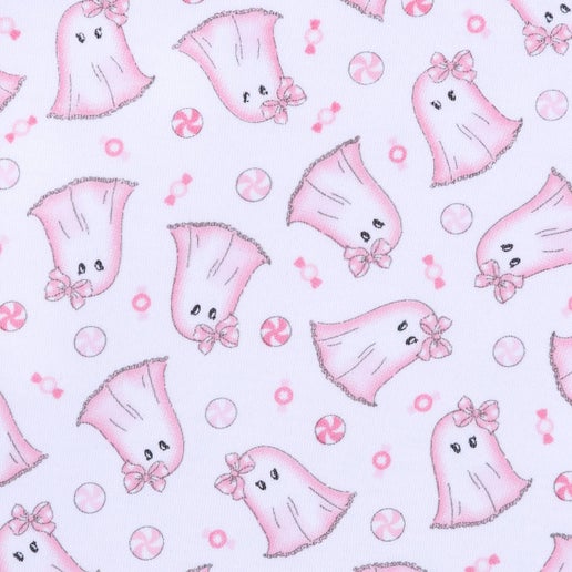 My Little Boo Zip Footie-Pink