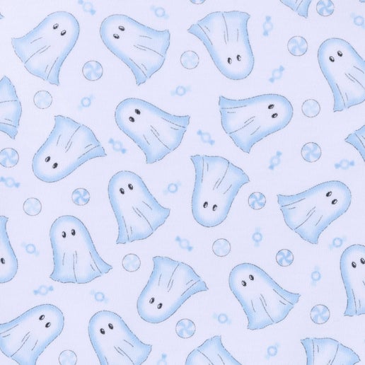 Magnolia Baby My Little Boo Zip Footie-Light Blue