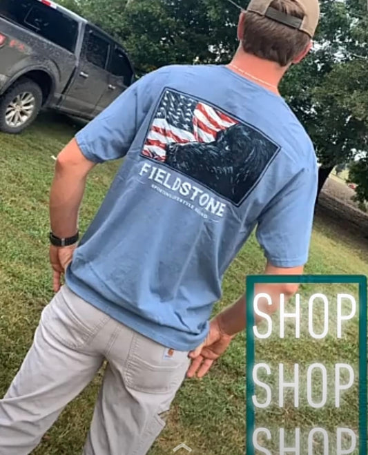 Fieldstone Lab Flag T-Shirt