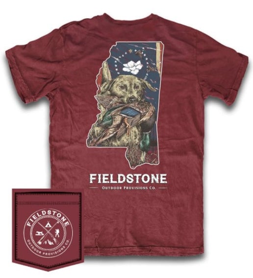 Fieldstone Mississippi Bird Dog T-Shirt