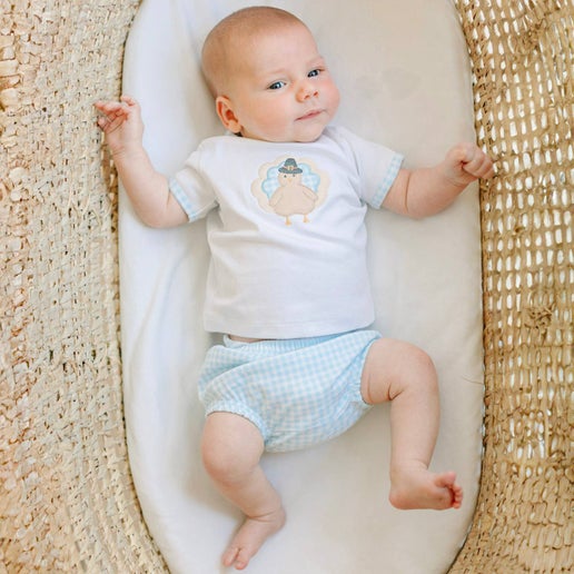 Magnolia Baby Pilgram Pals Applique Diaper Cover Set