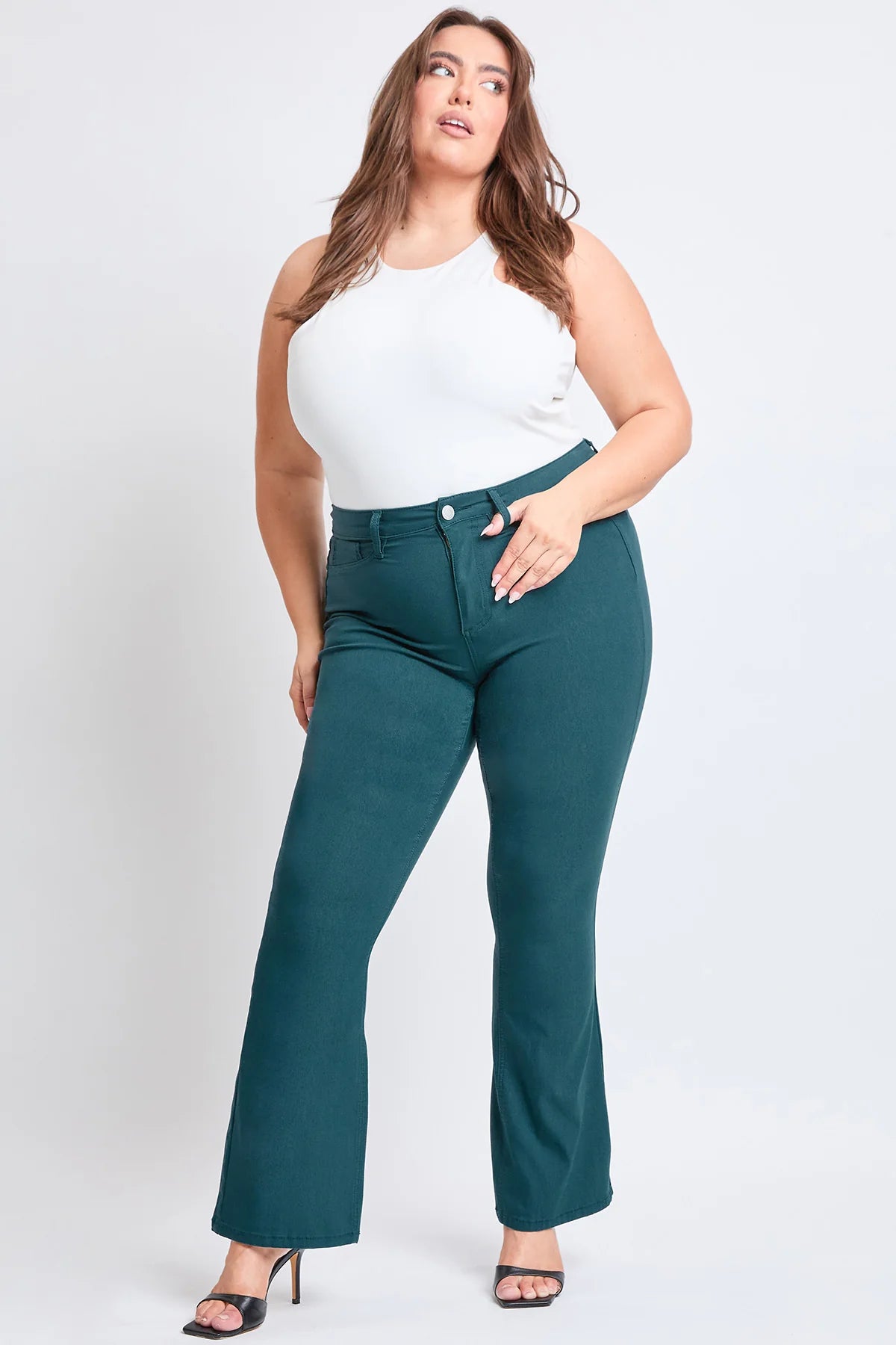 YMI Hyperstretch High Rise Flare Pants